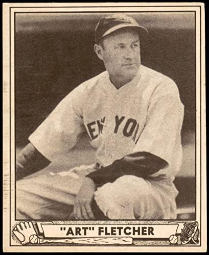 1940 Igra lopta 125 Art Fletcher New York Yankees Ex Yankees