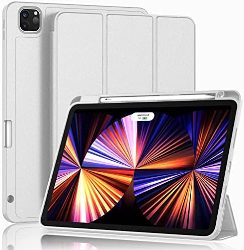 Zryxal Novi iPad Pro 11 inčni slučaj 2021/2020 s držačem olovke, Smart iPad futrolom [Podrška Touch ID -u i Auto Wake/Sleep] s automatskim