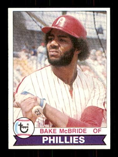 1979 Topps 630 Bake McBride Philadelphia Phillies MLB bejzbol kartica ex izvrsno